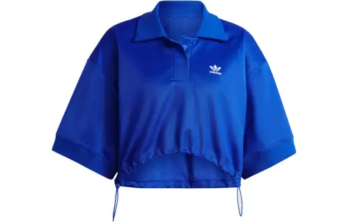 Adidas Originals Hot Girl Collection Always Original Polo Shirt Polo Shirt Women's Bright Blue