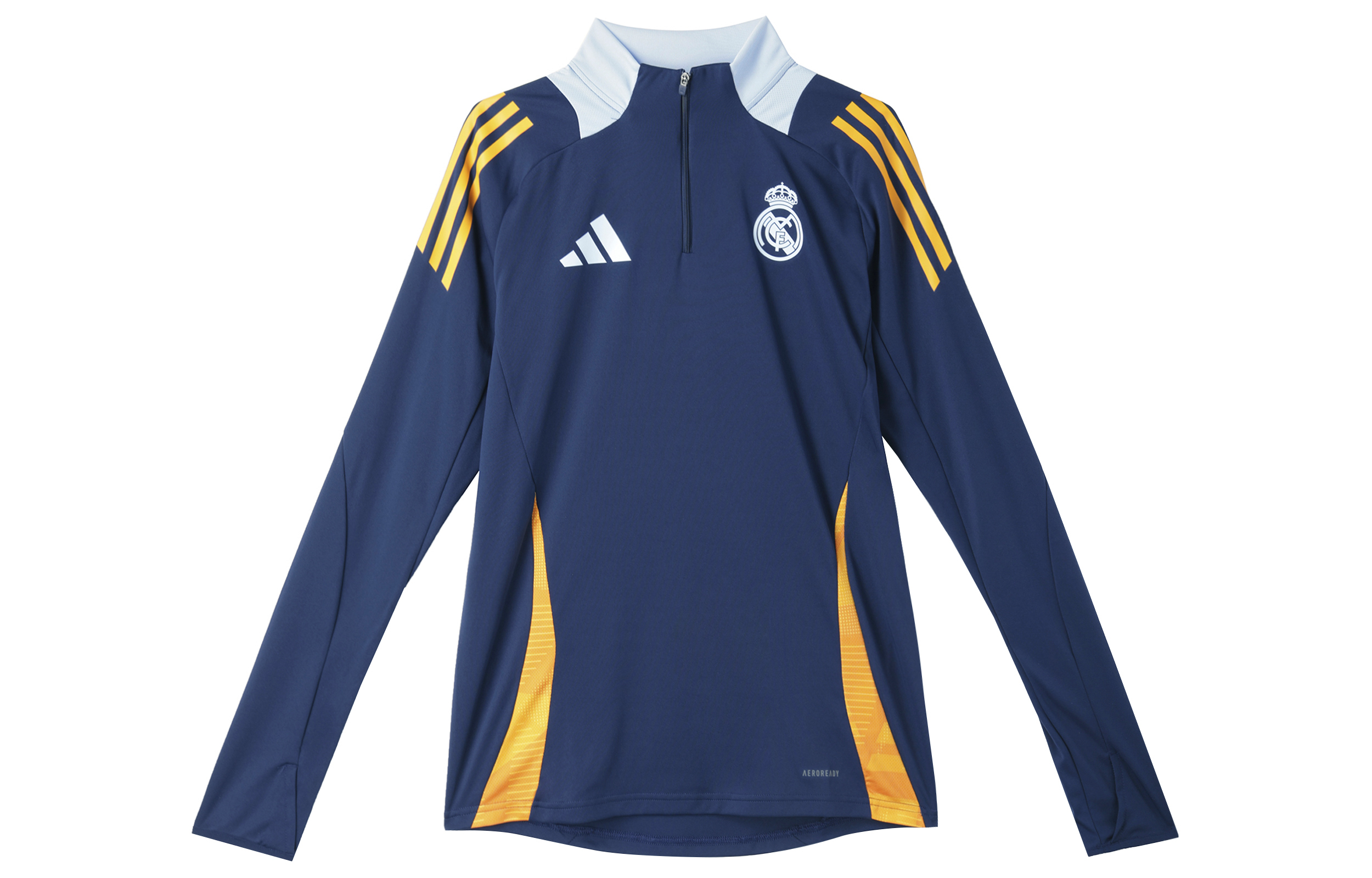 Adidas Real MadridAEROREADY TIRO 24 COMPETITION Soccer Jersey Men’s Glossy Finish Blue