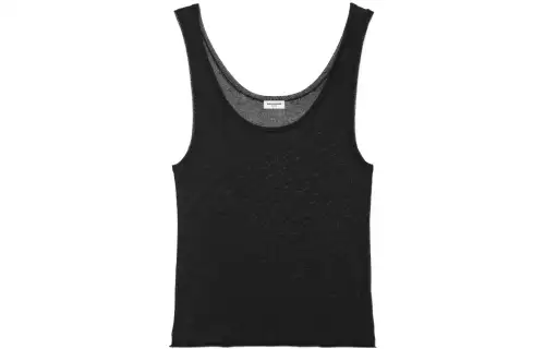 SAINT LAURENT SS22 Camisole Women's Black