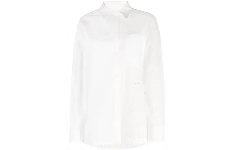 KENZO Broderie Anglaise Long Sleeved Shirt