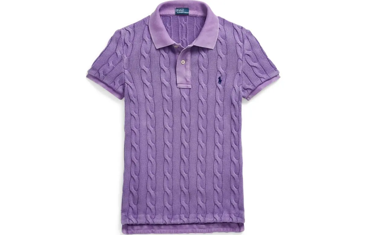 Polo Ralph Lauren SS24 Polo Shirt Women's Violet