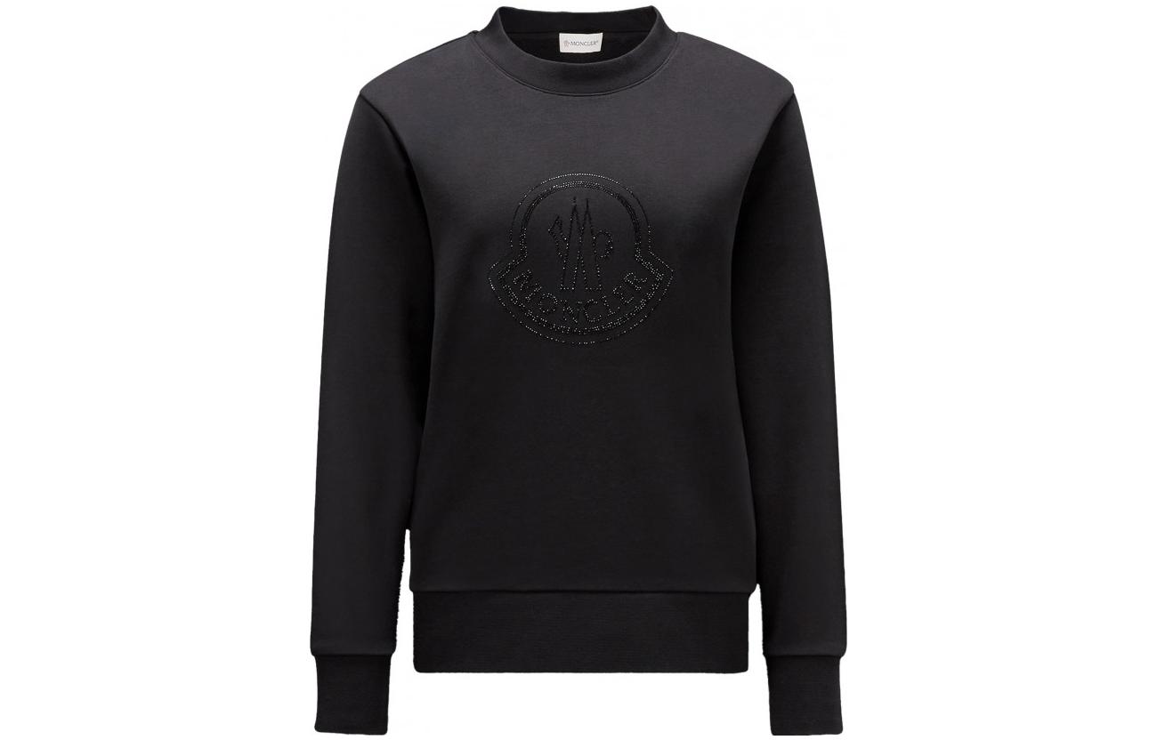 Женский свитшот Moncler FW23 (черный)