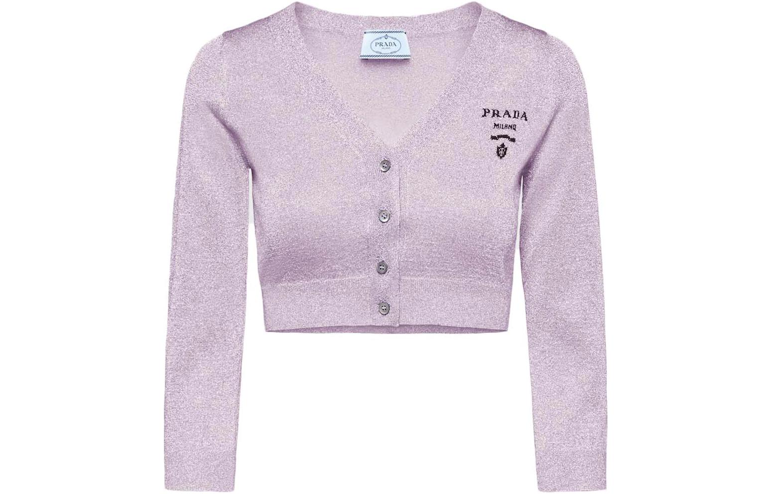 Женская кофта Prada (фиолетовая)