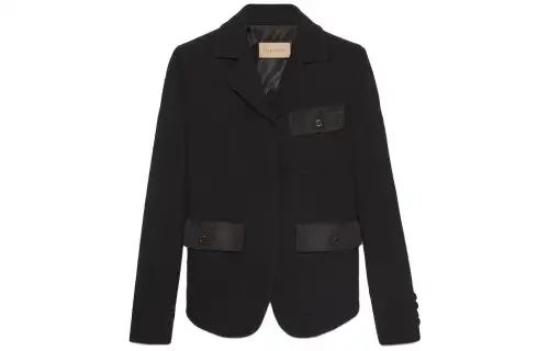 GUCCI Single-breasted Wool Jacket