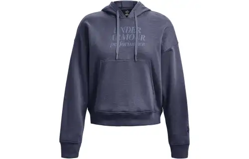 Under Armour Sweatshirts Women's Purple Hooded Moderate