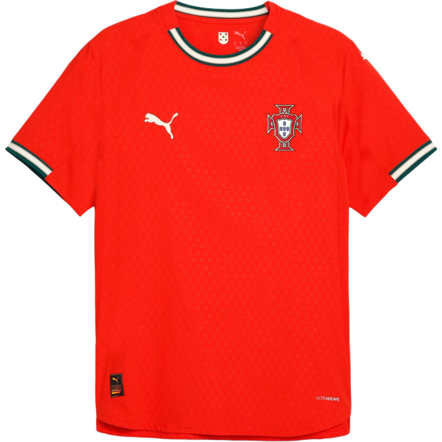 PUMA Camiseta De Fútbol Local Auténtica Para Hombre De La Selección De Portugal ’25