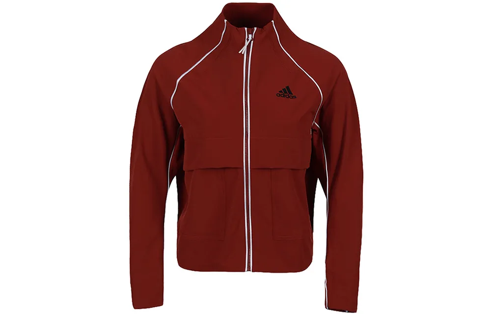 Adidas VRCT Jackets Women's Red Stand Collar Moderate Other