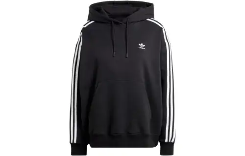 Adidas Originals ADICOLOR Sweatshirts Women's Black Hooded Moderate Regular