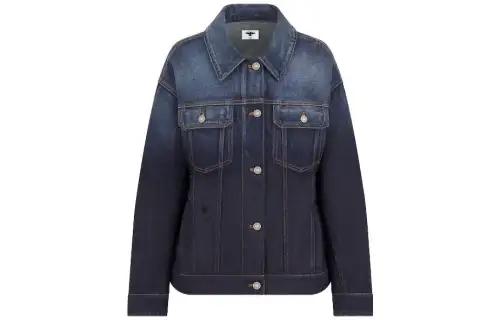 DIOR Jackets & Coats Women's Blue