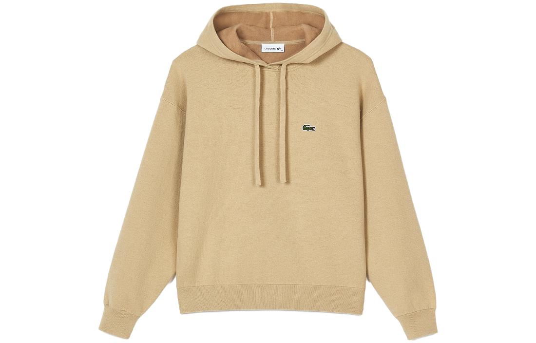 Женские худи LACOSTE (какой-то цвет / каричневый / бежевый)