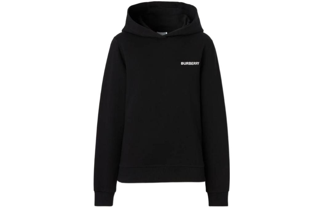 Женское худи Burberry (черное)