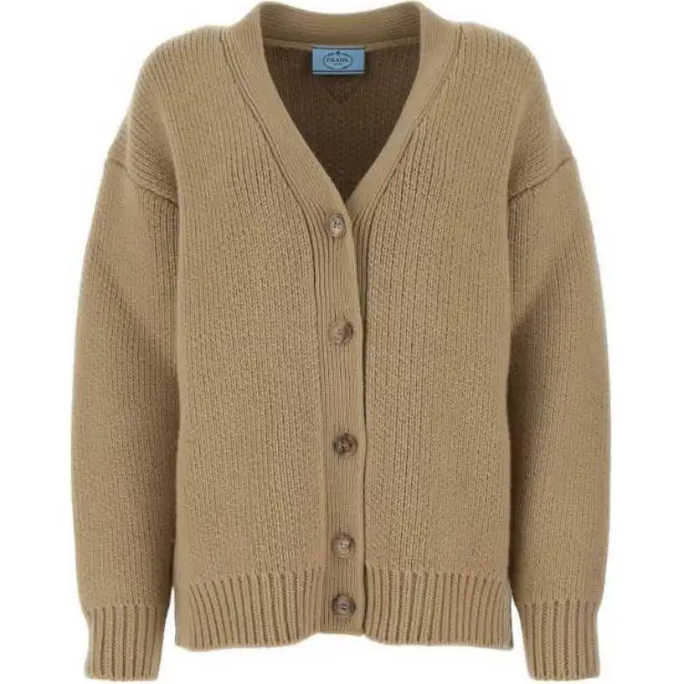 Prada V-Neck Buttoned Cardigan