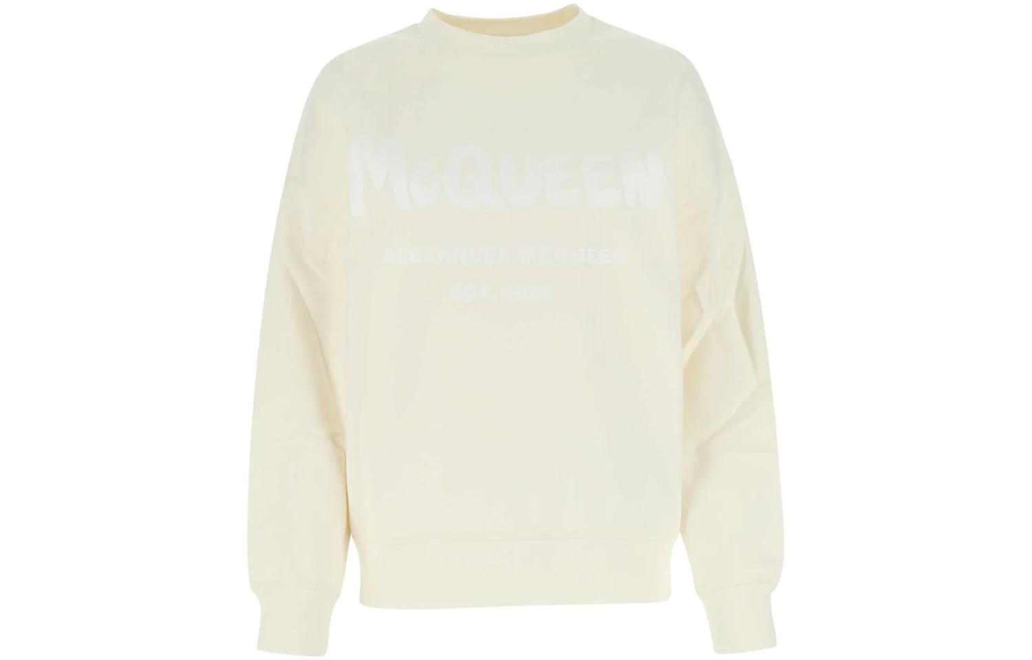 Женский свитшот Alexander McQueen (желтый)