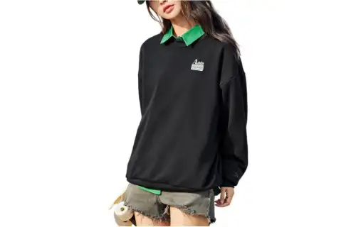 Anta Lifestyle Collection Sports Lifestyle Collection Sweatshirt Women's Black