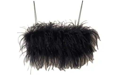 MIU MIU Strapless Top Women's Black