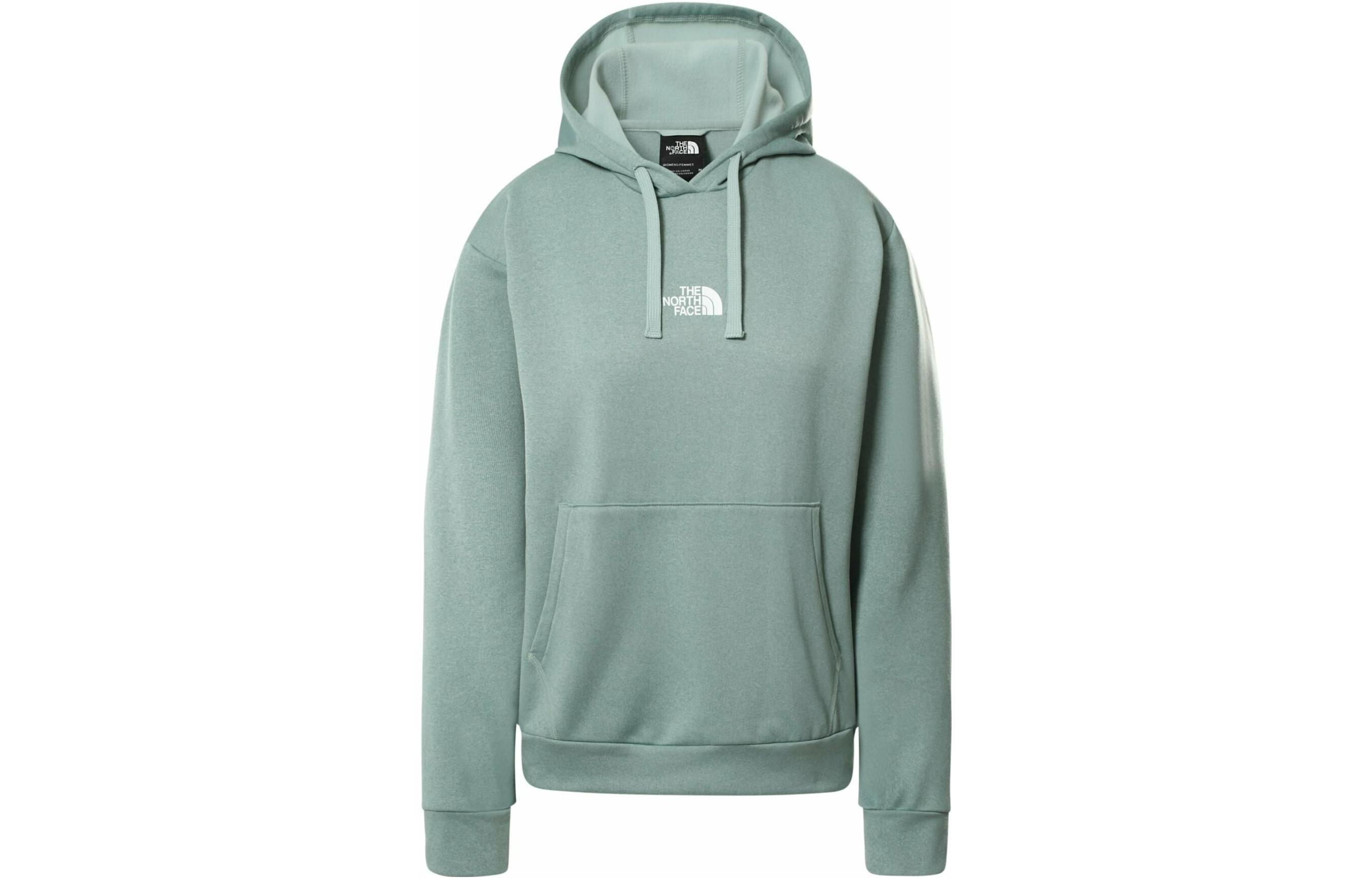 Женское худи The North Face Logo (изумрудное)