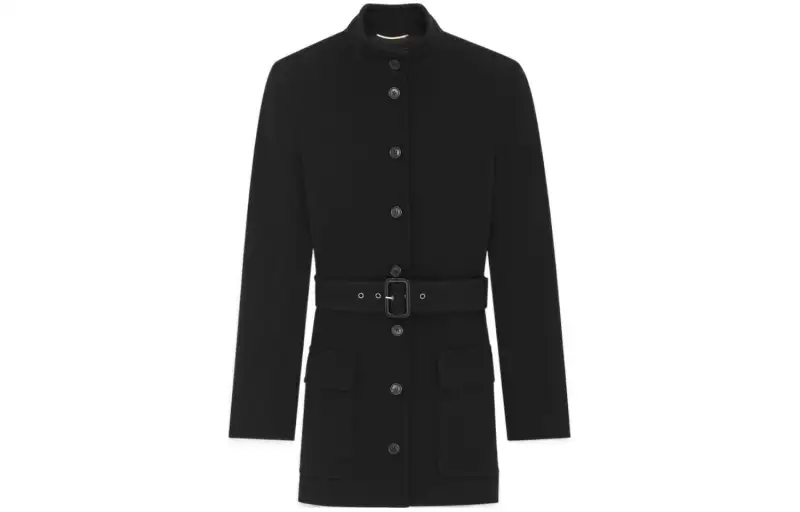 SAINT LAURENT Belted-waist Blazer