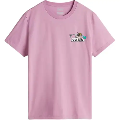 Vans Drop Shoulder Sleeve T Shirt Women's Purple