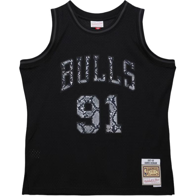 Mitchell Ness x NBA Chicago Bulls Basketball Jersey Men’s Black