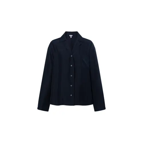 LOEWE SS23 Shirt Women's Dark Blue