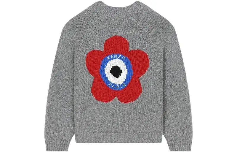 KENZO Target Intarsia-knit Cardigan