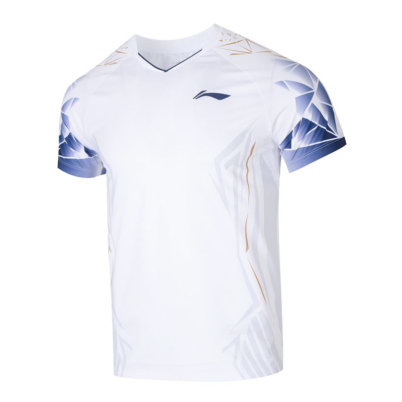 Li Ning Badminton Jersey Unisex Standard White