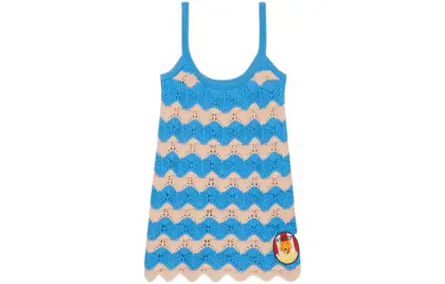 GUCCI Camisoles Women's Blue Other
