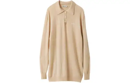 MIU MIU Long sleeves Polo Shirt