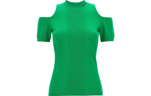 【Best of: PromotionsPrevious Season】cut-out knitted top