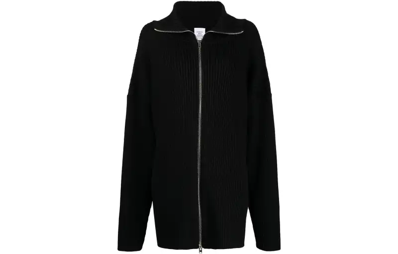 Vetements Zip up Cardigan
