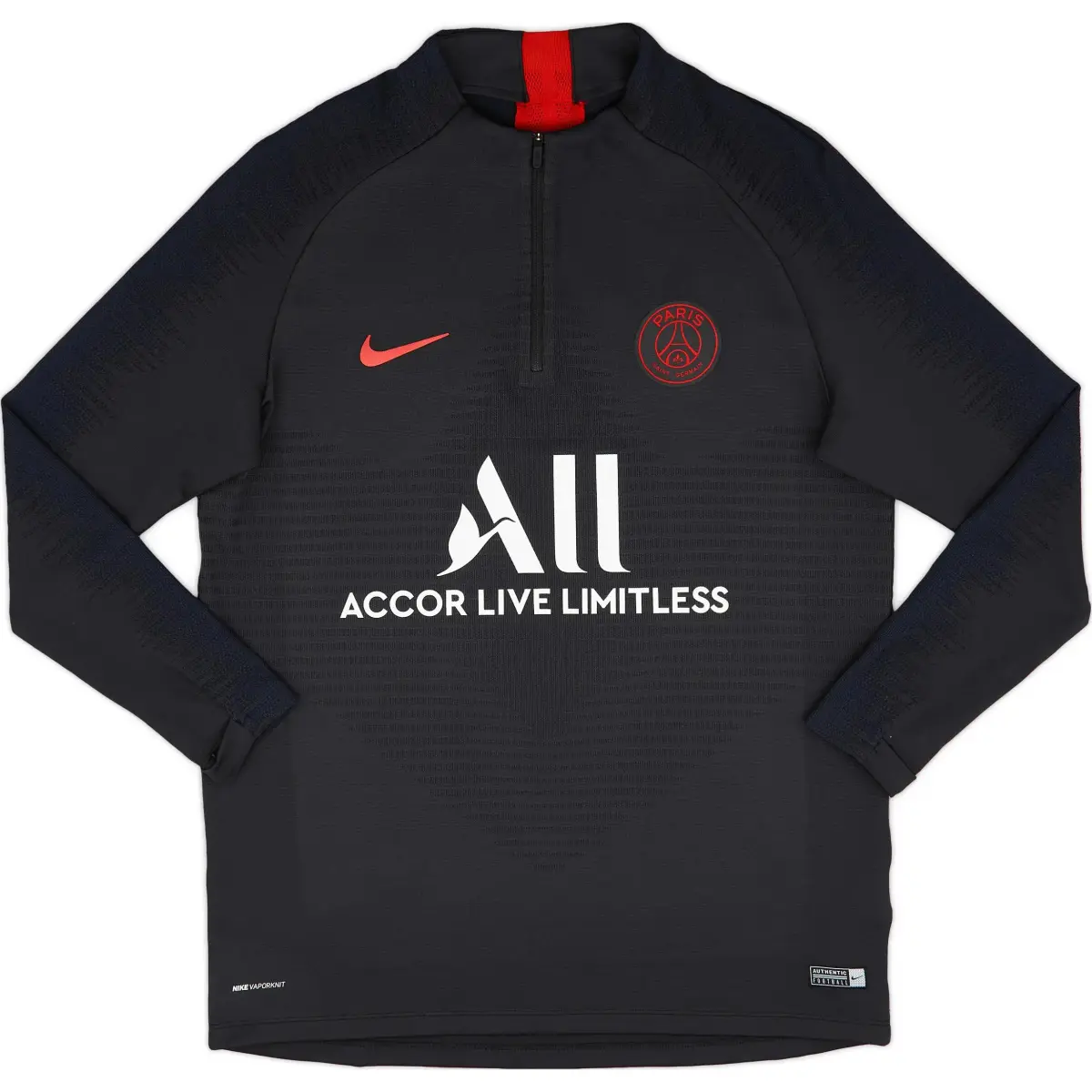 Nike Paris Saint Germain Soccer Jersey Player Edition Unisex Black
