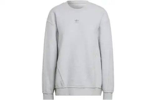 Adidas Originals Sweatshirts Women's Gray Crew Neck Moderate Other