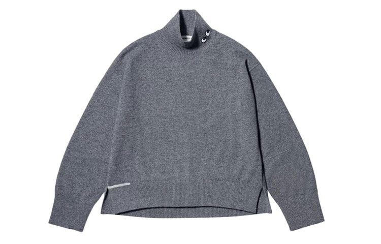 UNIQLO x Anya Hindmarch Cashmere Sweater Women's Gray