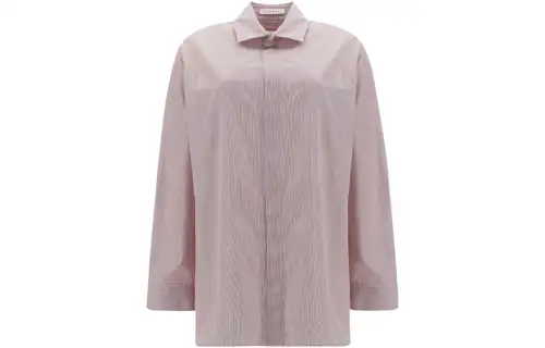 THE ROW Shirts Women's Pink Lapel Moderate Shirt