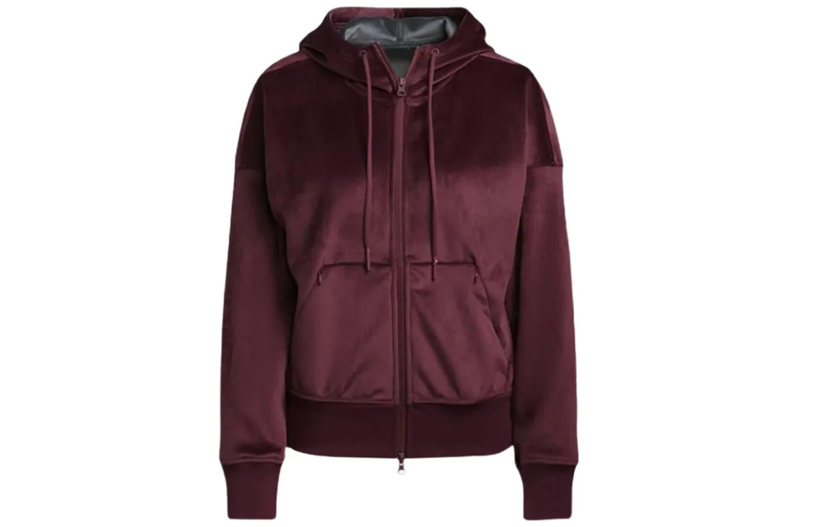 Adidas Jackets Women's Fuchsia Hooded Moderate Other