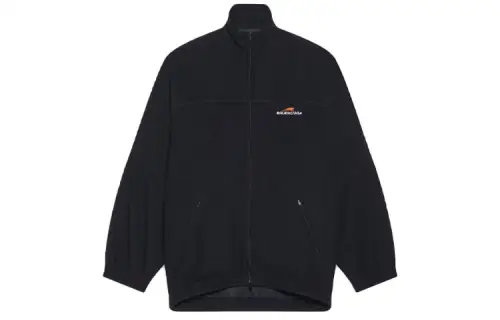 Balenciaga Jackets Women's Black Turtleneck Moderate Other