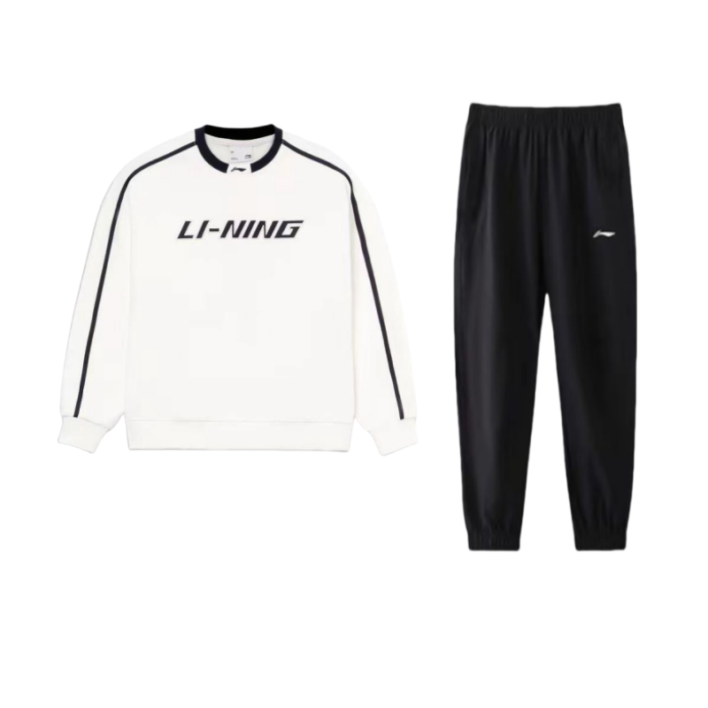 Li Ning Casual Sportswear Men’s Crew Neck Moderate