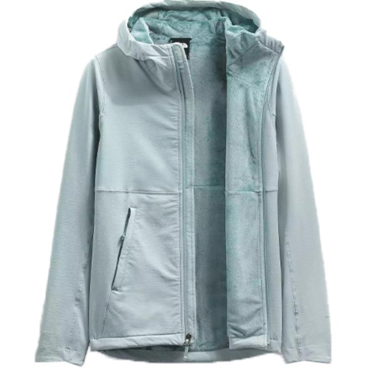 Женская куртка The North Face Logo (мятная)