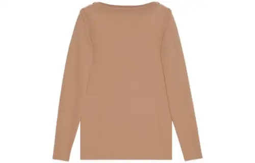 GUCCI Rib Stitched Top