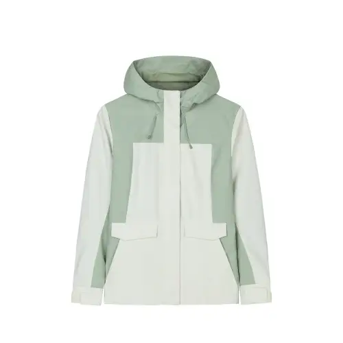 Anta Jackets & Coats Women's Jade Stone White/Ceramic Enamel Green