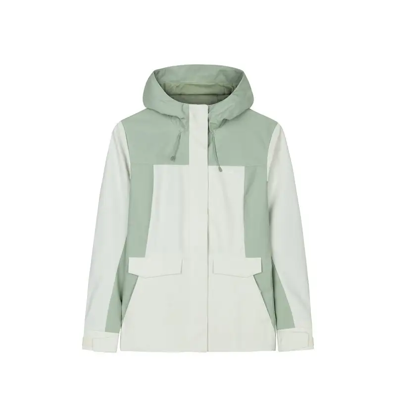 Anta Jackets & Coats Women's Jade Stone White/Ceramic Enamel Green