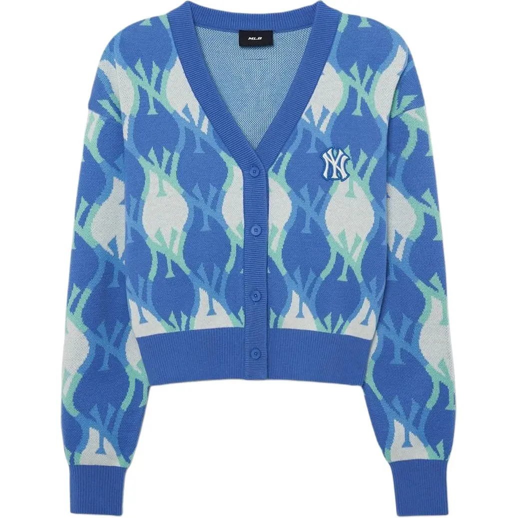 MLB New York Yankees Knitwear Women's Light Blue