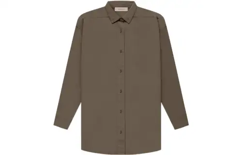 Fear Of God Essentials Women's L/S Oxford Wood