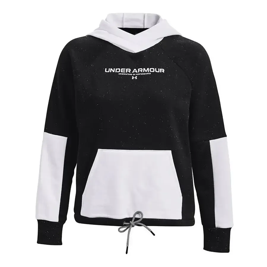 Under Armour Sweatshirts Women's Black Hooded Moderate Regular