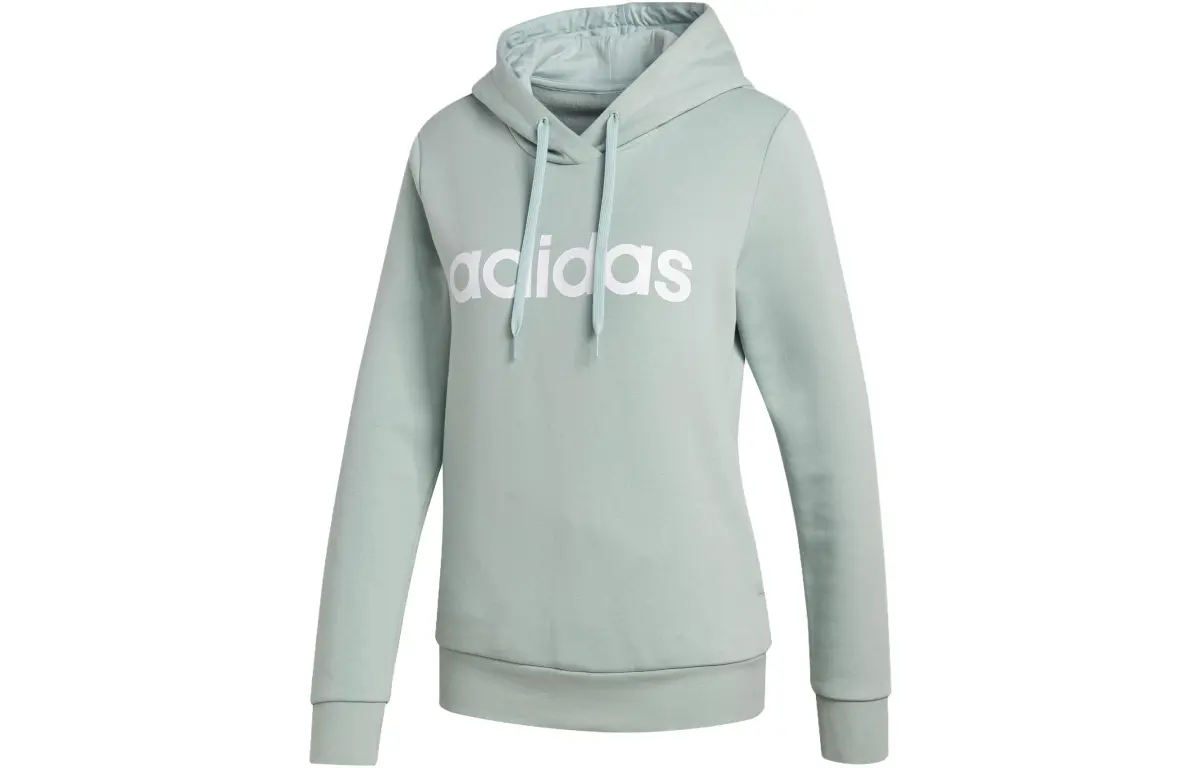 Adidas Sweatshirts Women's Green Hooded Moderate Other