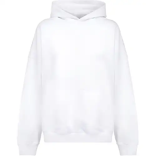Balenciaga Sweatshirt Loose Fit Women's White