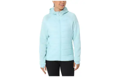ASICS MIXER Jackets Women's Sea Blue Hooded Moderate Other
