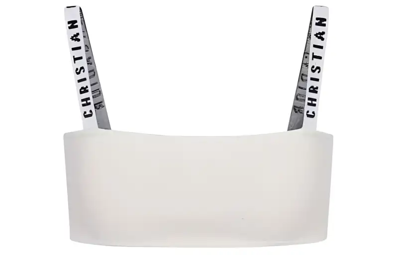 DIOR Strapless Top Women's White