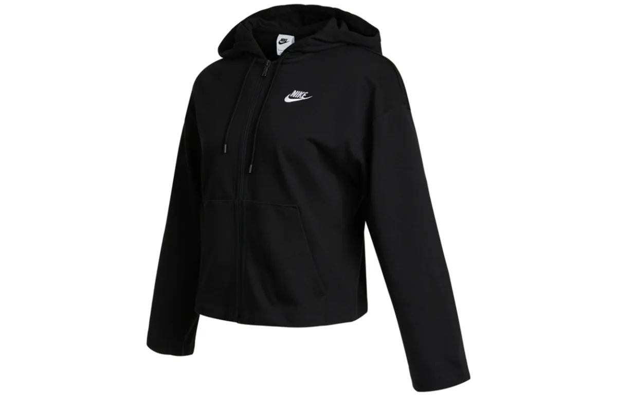 Nike Jackets Women's Black Hooded Moderate Other
