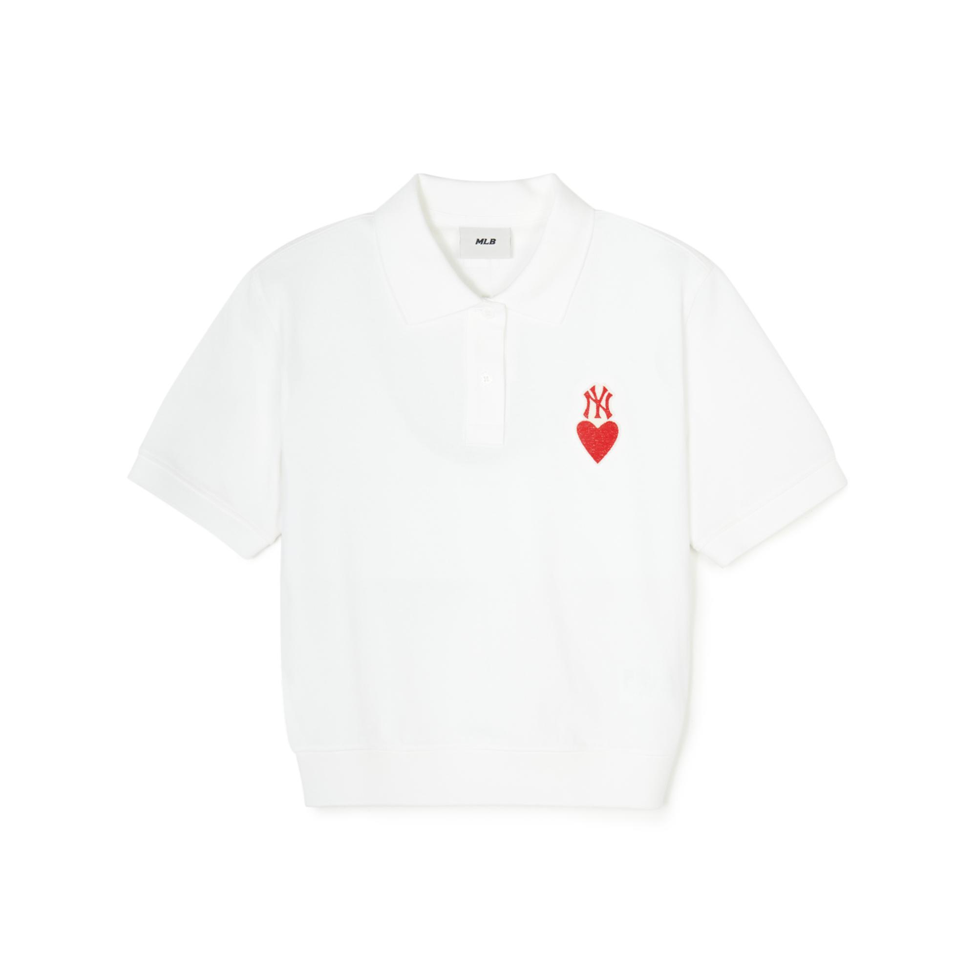 Женская рубашка MLB Polo (белая)